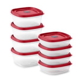 Rubbermaid 16-Piece Food Storage Containers with Lids