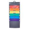 Amazon Basics Hanging 6 Pocket File Folders - Multicolor